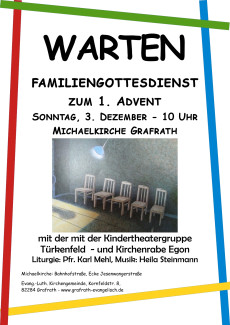 Warten - Familiengottesdienst Advent