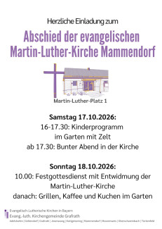 Programm Abschied MLK