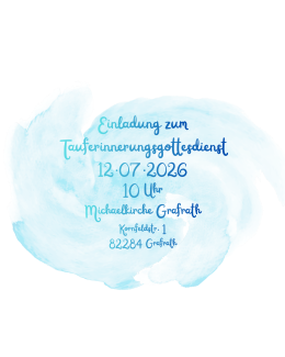 Tauferinnerung